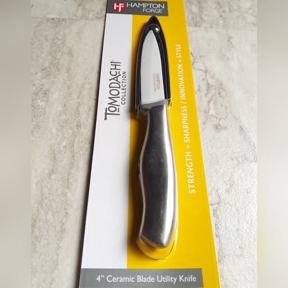 NEW Hampton Forge Tomodachi 4 inch Ceramic Utility Knife - Picture 2 of 4